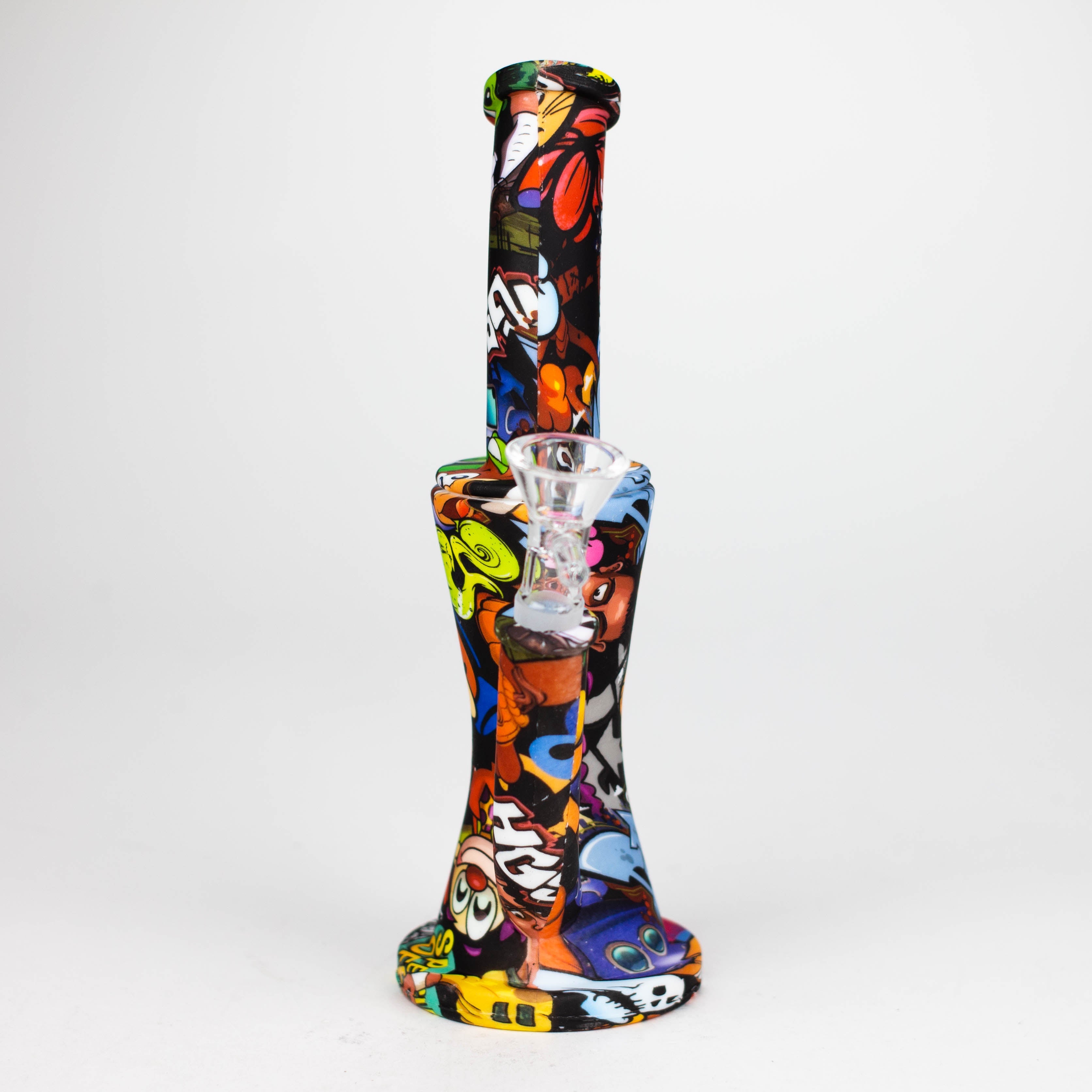 Fortune | 8.5" Hydrographic Silicone Bong-Assorted [SP1031P]_3