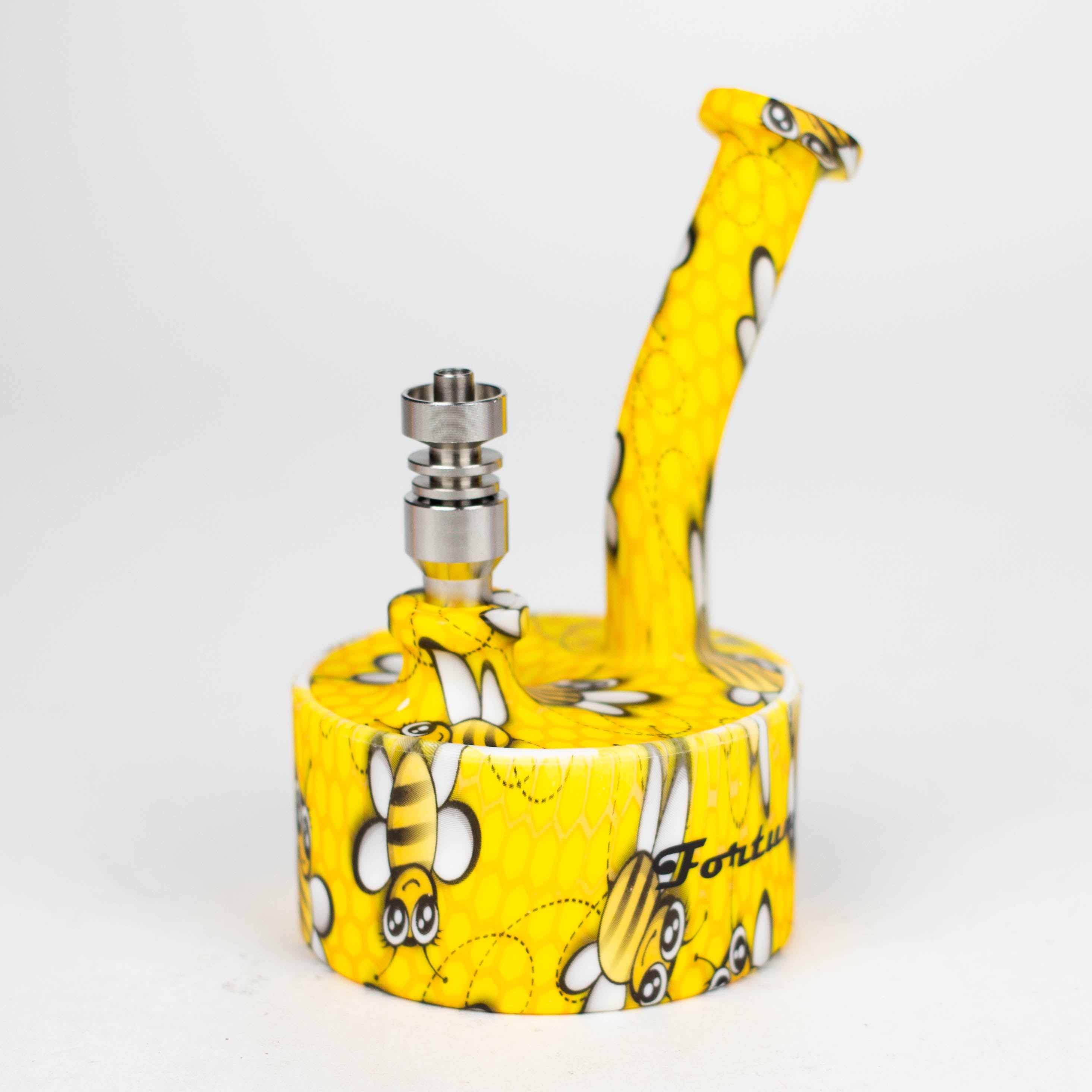 Fortune | 5" Silicone Hydrographic Dab Rig-Assorted [SP1035P]_1