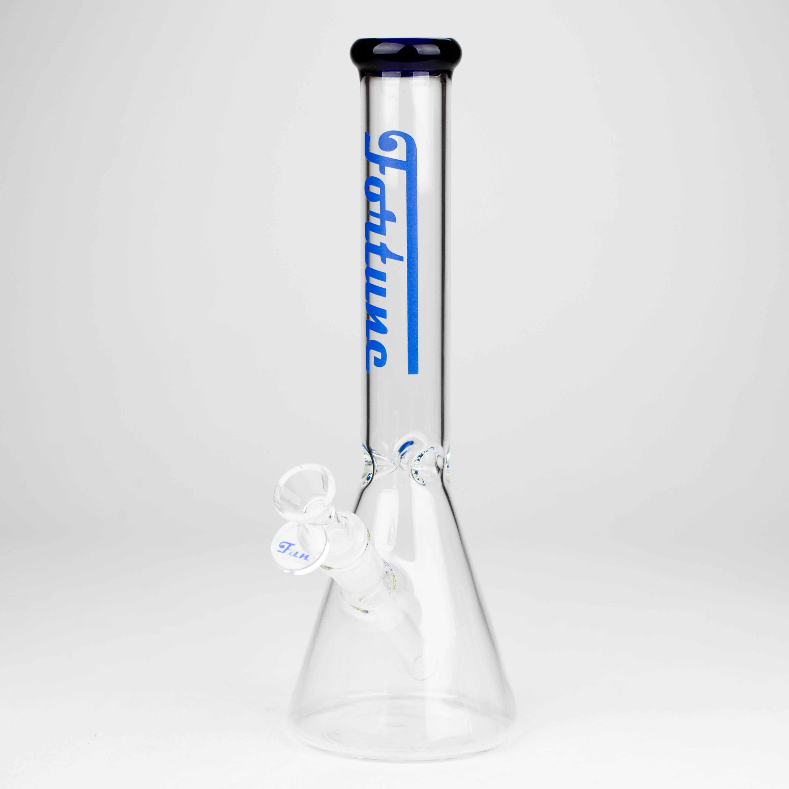 Fortune | 12“ 4mm Color Accented Beaker Bong [123804]_5