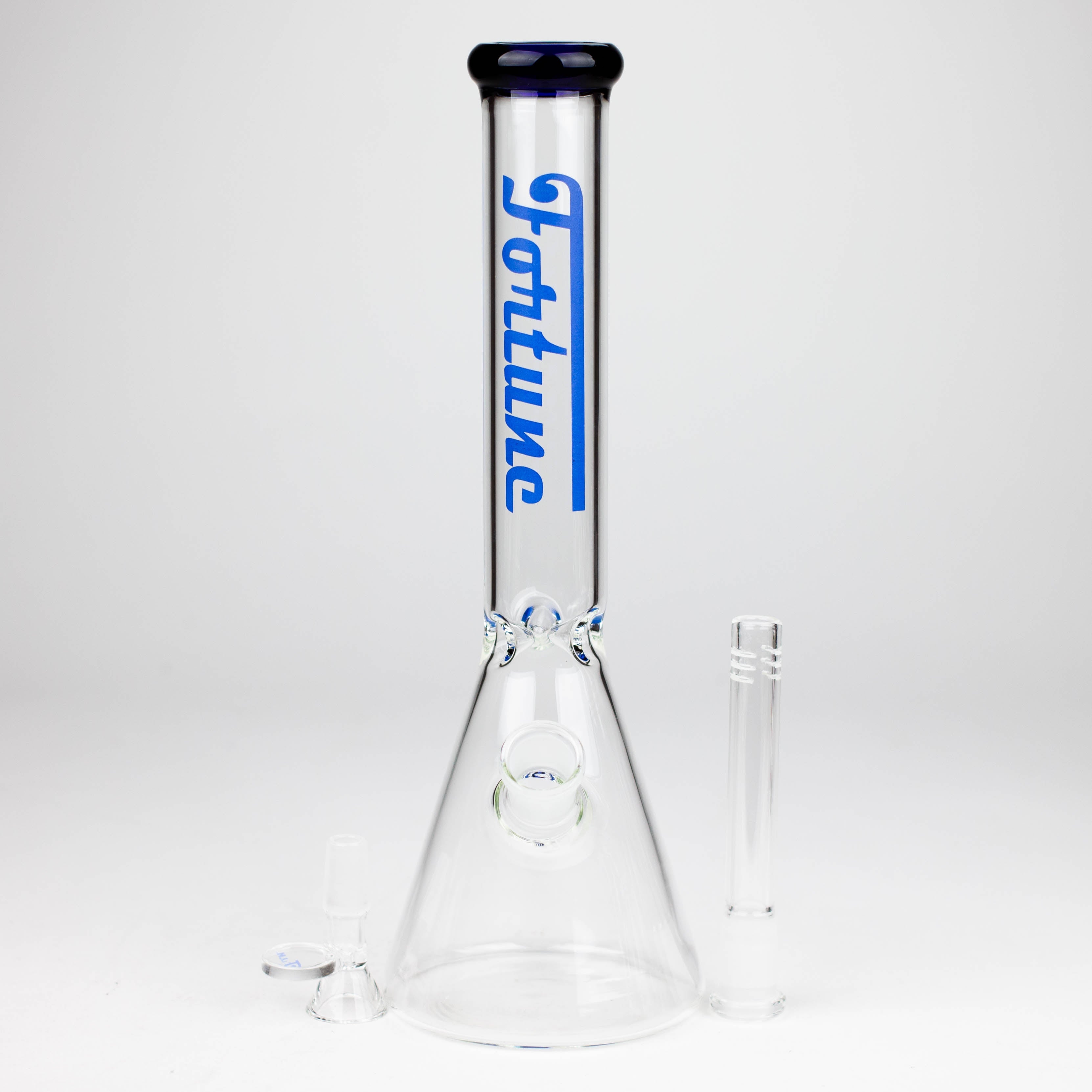 Fortune | 12“ 4mm Color Accented Beaker Bong [123804]_4