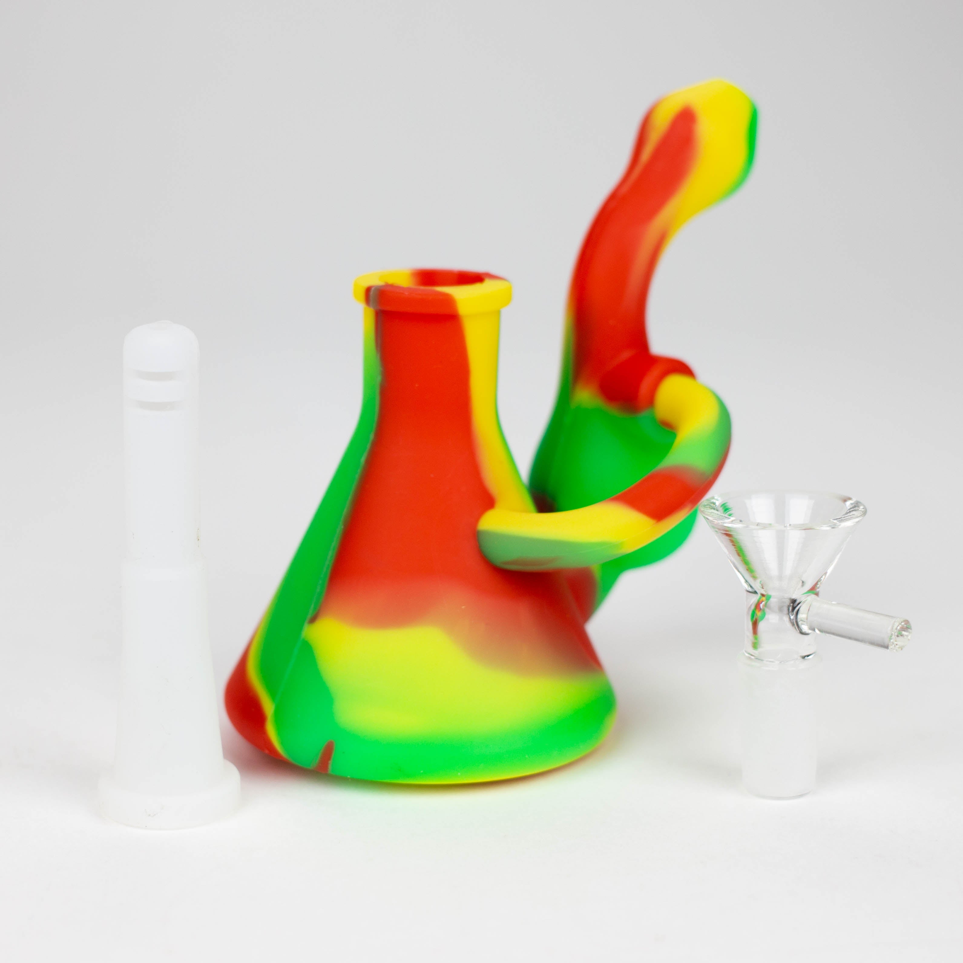 Fortune | 4.5" Silicone recycle water Bong [SP1044]_5