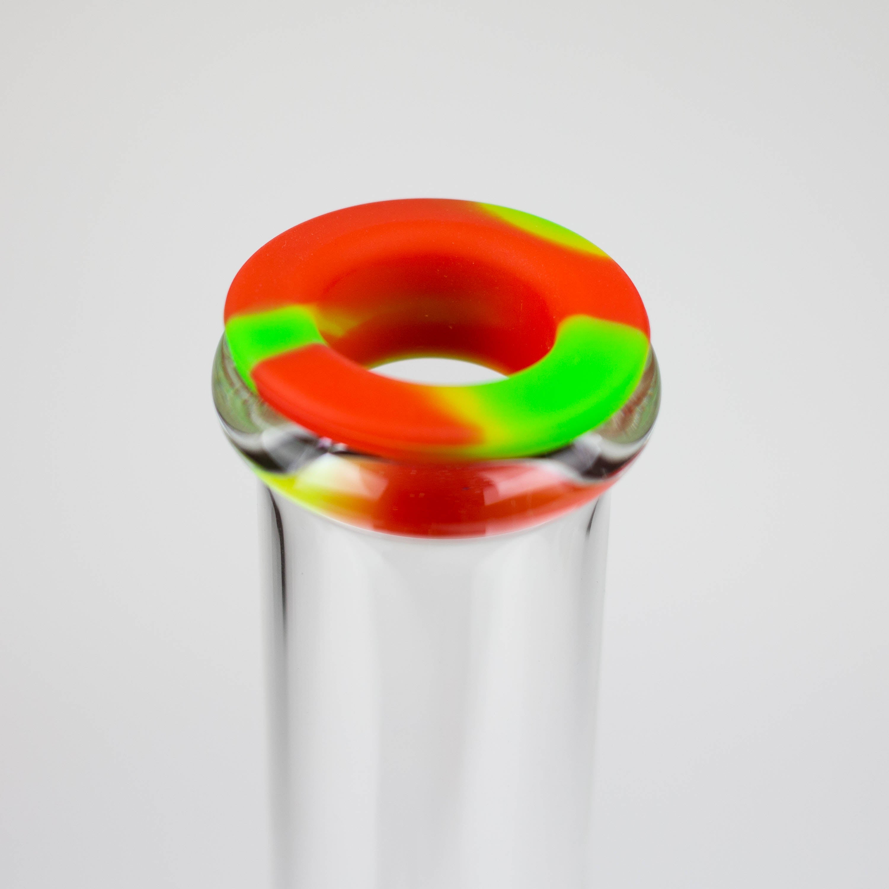 10.5" Silicone Glass Beaker bong-Assorted [H374]_4