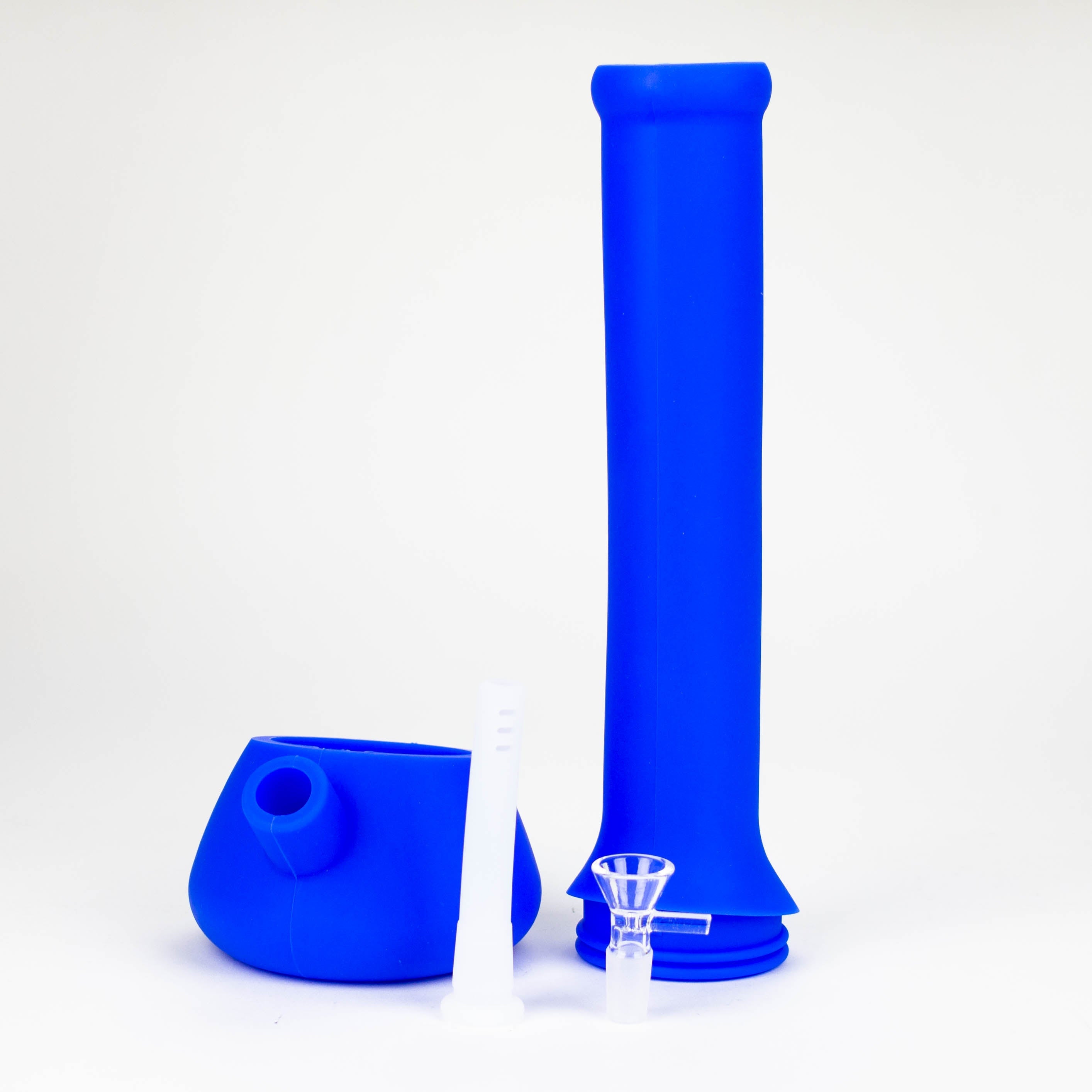 13.5" detachable silicone water bong - Assorted [H5]_5
